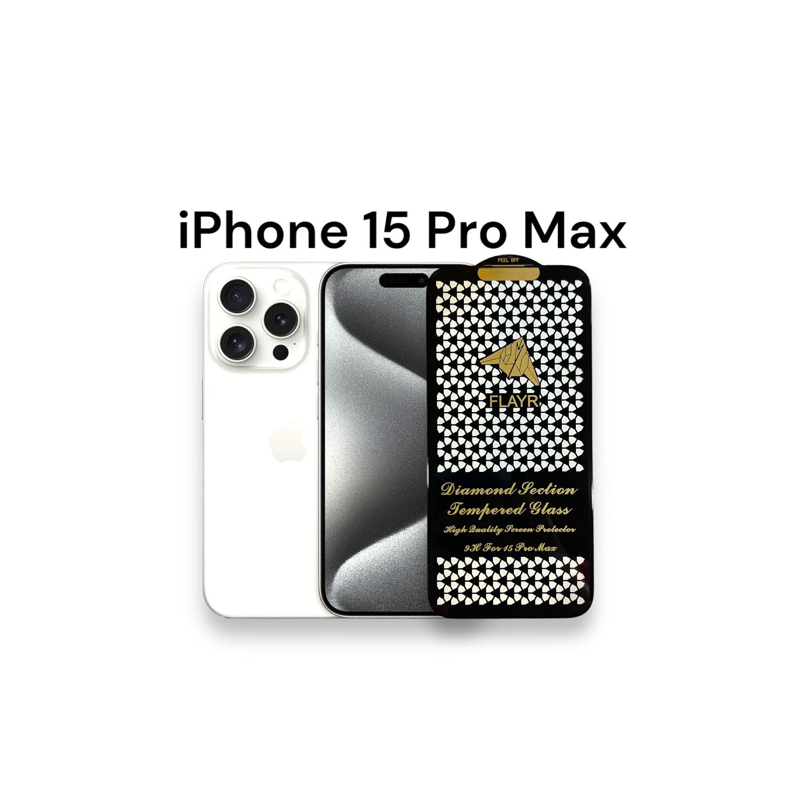 Vidrio Templado Antiespia Compatible Con iPhone 15 Pro Max