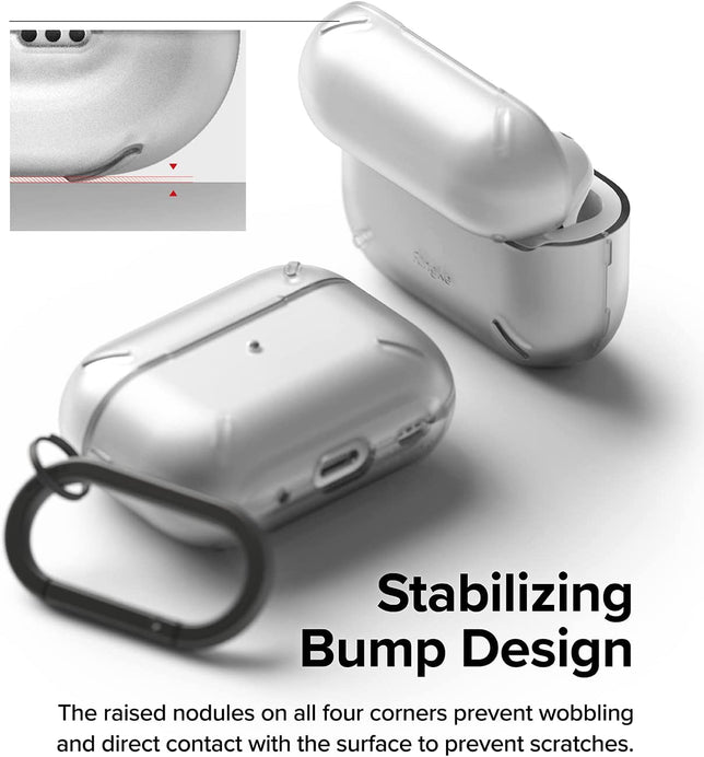 AirPods Pro - Layered Case - Matte Clear - Ringke