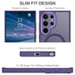 Samsung S24 Ultra - Case Luxury Mate - Magsafe - Purple