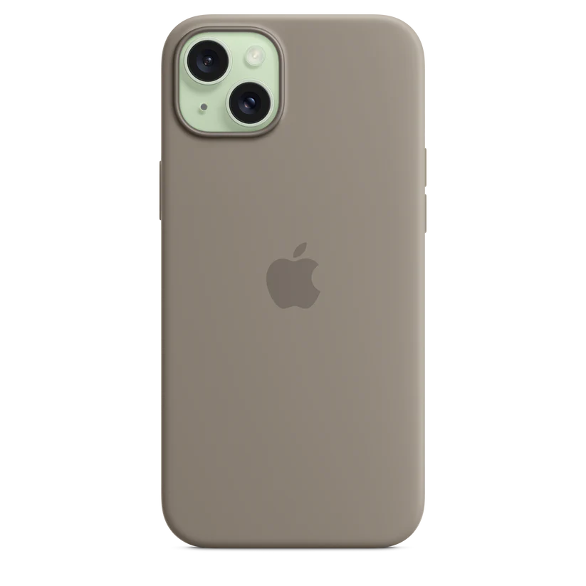 iPhone 15 - Silicone Cases - Stone