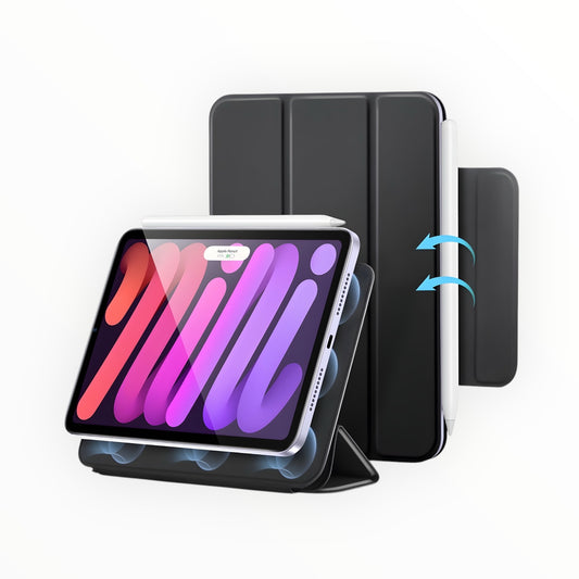 iPad Mini 6  (2021) / iPad Mini 7 (2024) - Rebound Magnetic Case - Black - ESR