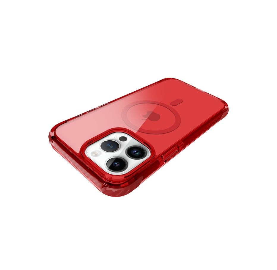 iPhone 15 Pro Max - Safetee Neo + Mag - Rojo Rubí - Prodigee