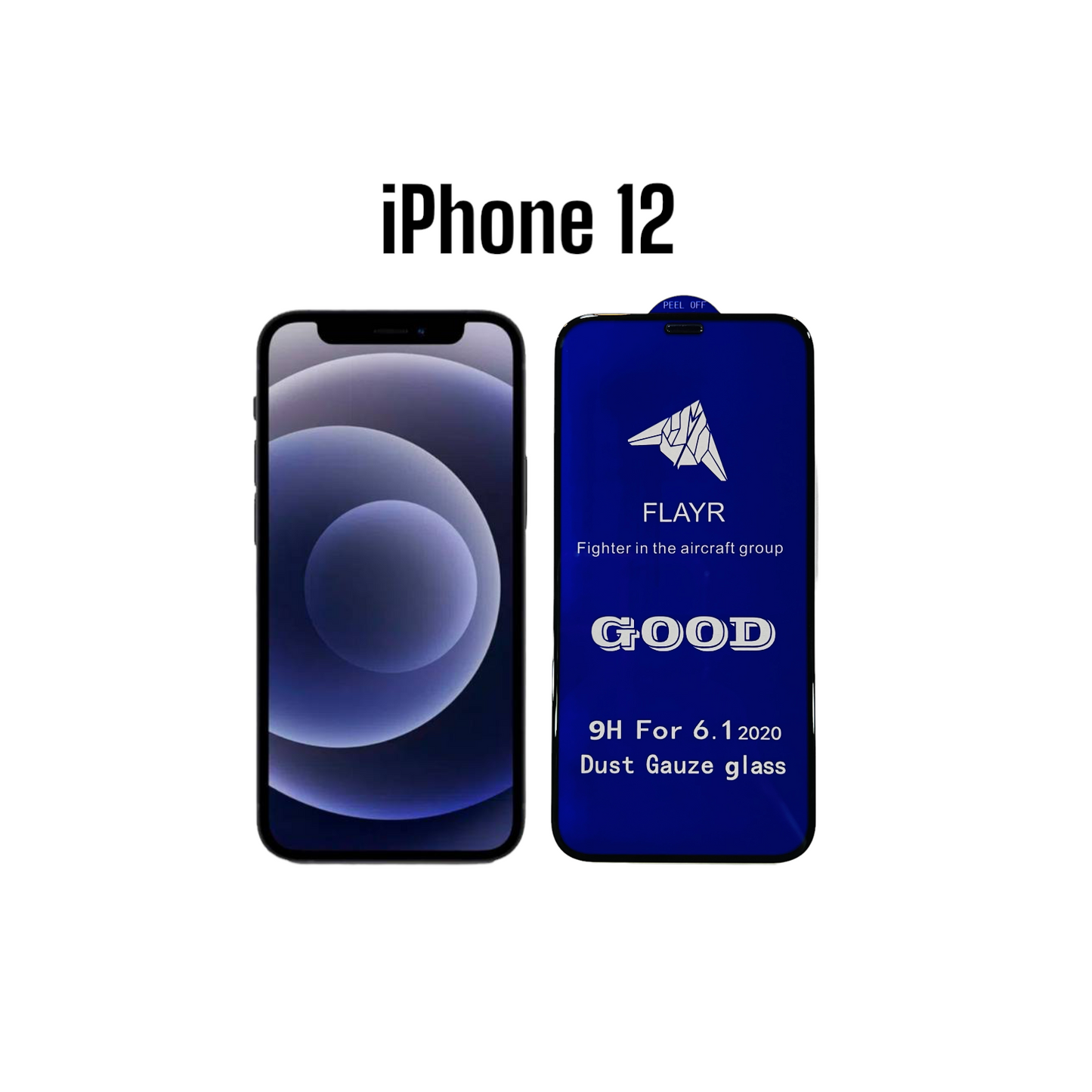 iPhone 12 - Vidrio Templado HD - Diamond Premium - Flayr