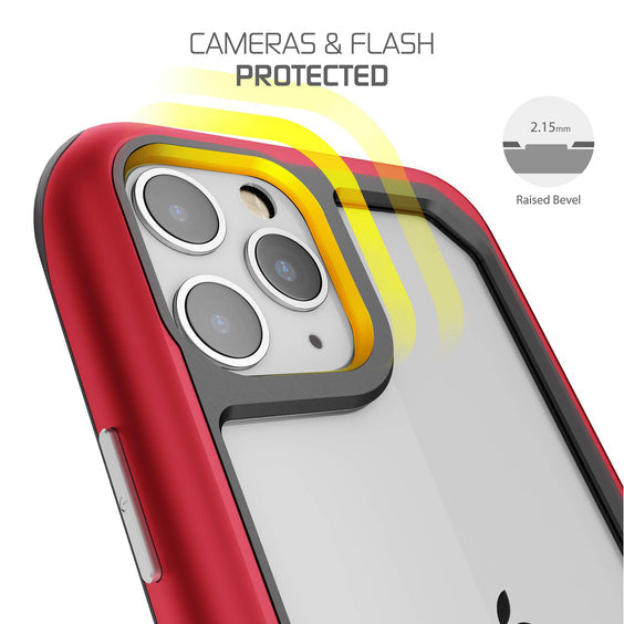 iPhone 11 Pro - Atomic Slim3 - Red - Ghostek