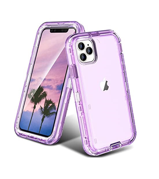 iPhone 13 Pro - Cases 3 en 1 Antishock - Lila