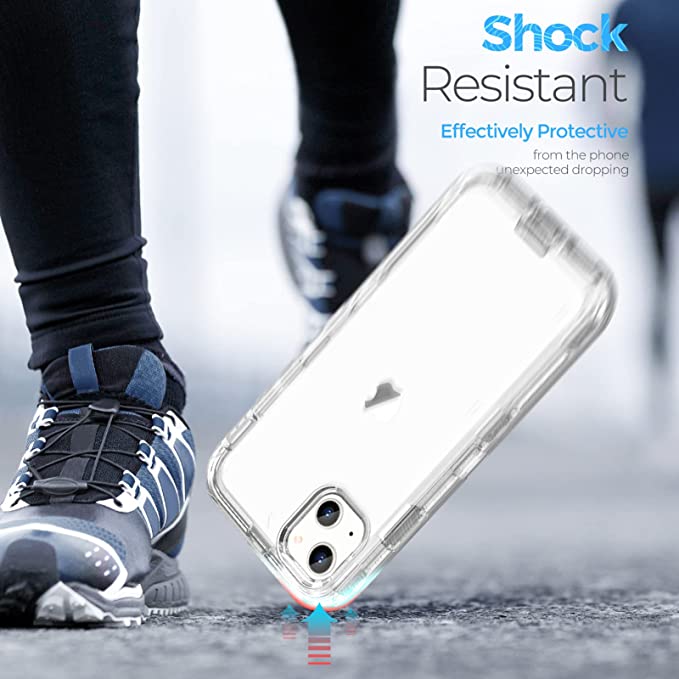 iPhone 13 - Cases 3 en 1 Antishock - Transparente