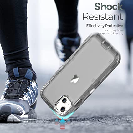 iPhone 13 - Cases 3 en 1 Antishock - Negro