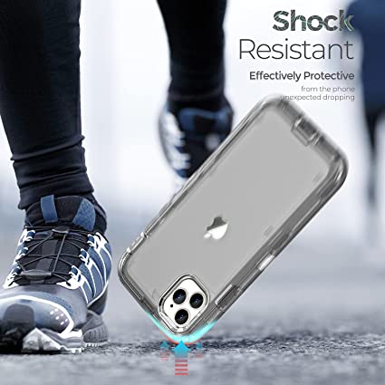 iPhone 13 Pro - Cases 3 en 1 Antishock - Negro