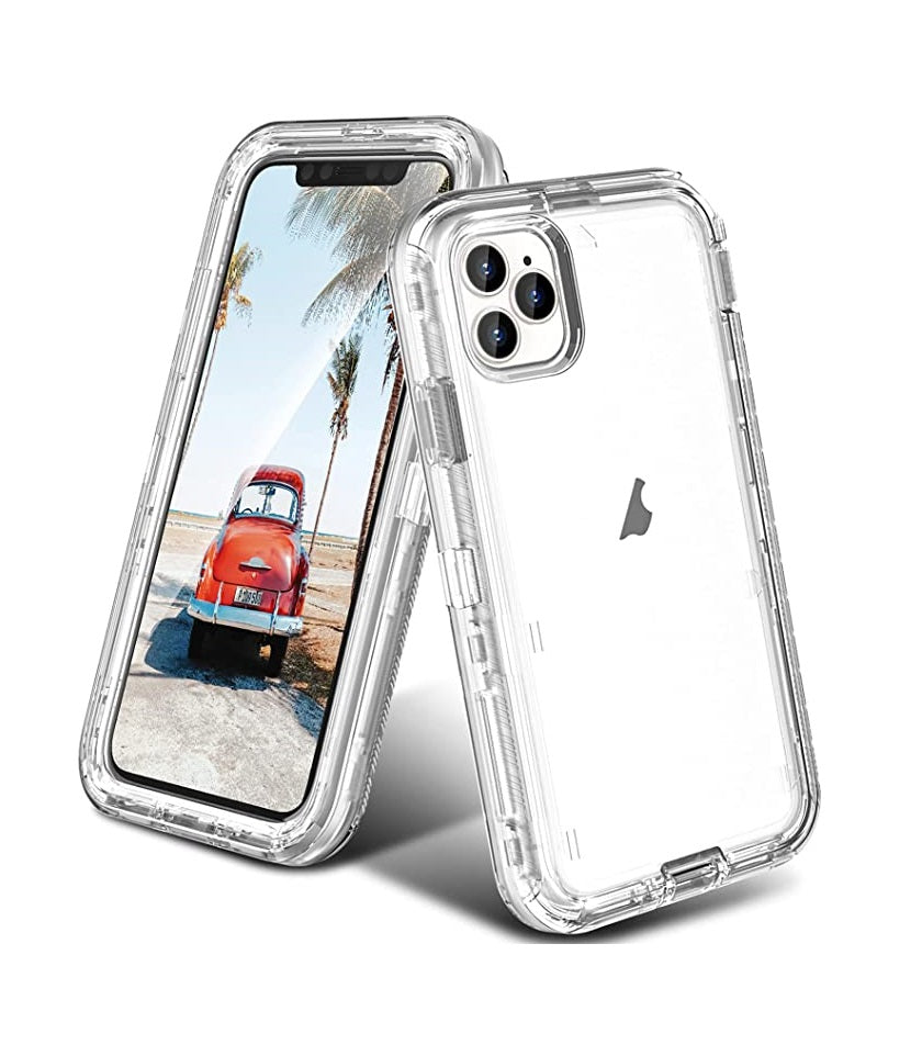 iPhone 13 Pro - Cases 3 en 1 Antishock - Transparente