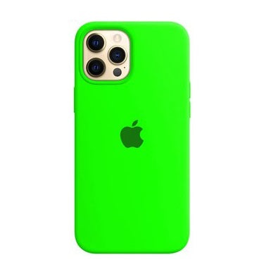 iPhone 12 | 12 Pro - Silicone Cases - Verde Limón