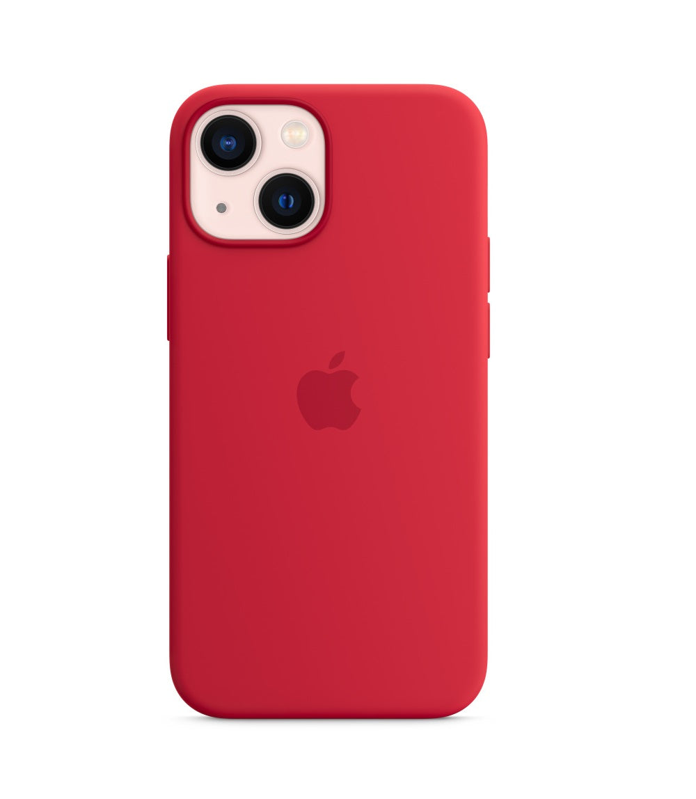 iPhone 13 Mini - Silicone Cases - Rojo